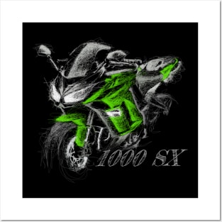 1000 SX Scribble Art Posters and Art